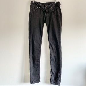 H&M super skinny black jeans